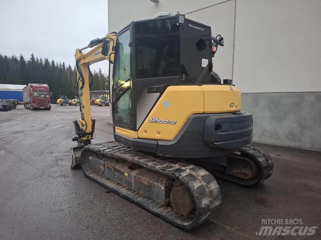 Yanmar SV 100-2A 中型油圧ショベル 7ｔ-12ｔ（ユンボ・パワーショベル・バックホー）