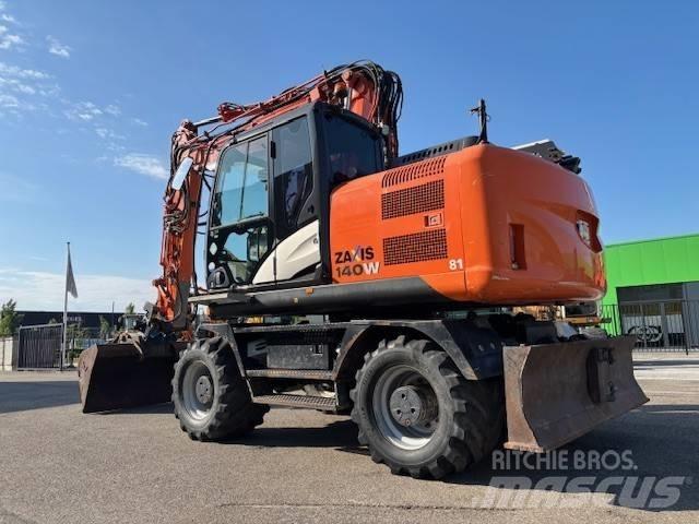 Hitachi ZX 140 W-5 ホイール式油圧ショベル（パワーショベル・ユンボ・バックホー）