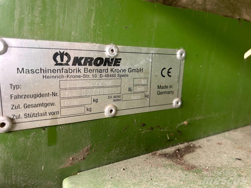 Krone CV150XC ラウンドベーラー