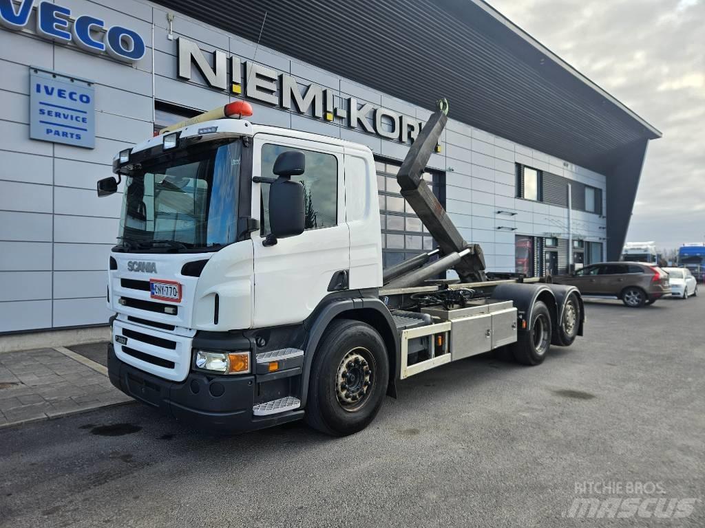 Scania P380 6x2*4 アームロール