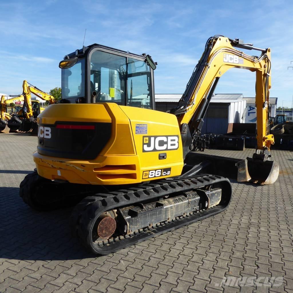 JCB 86C-2 Mono 中型油圧ショベル 7ｔ-12ｔ（ユンボ・パワーショベル・バックホー）