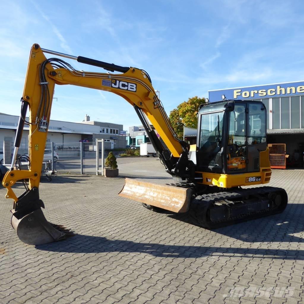JCB 86C-2 Mono 中型油圧ショベル 7ｔ-12ｔ（ユンボ・パワーショベル・バックホー）