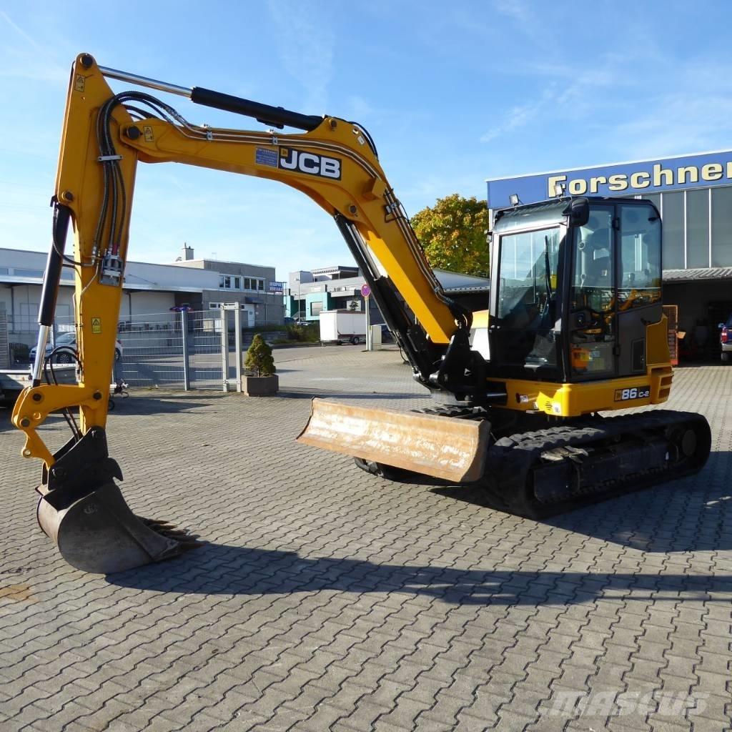 JCB 86C-2 Mono 中型油圧ショベル 7ｔ-12ｔ（ユンボ・パワーショベル・バックホー）