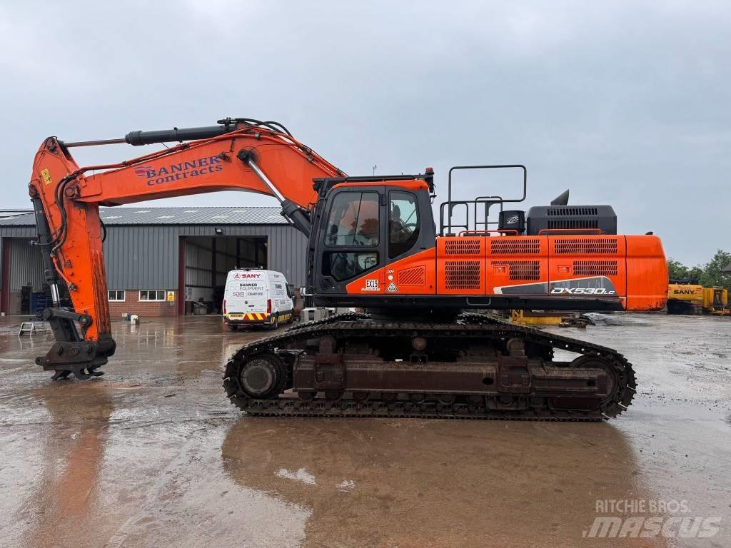 Doosan DX 530 LC-5 大型油圧ショベル12t以上（パワーショベル・ユンボ）