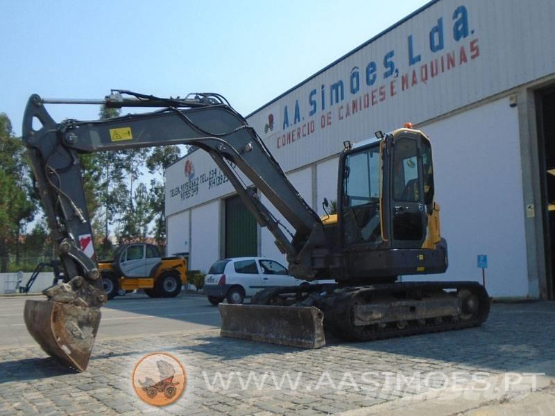 Volvo ECR 88 D 中型油圧ショベル 7ｔ-12ｔ（ユンボ・パワーショベル・バックホー）