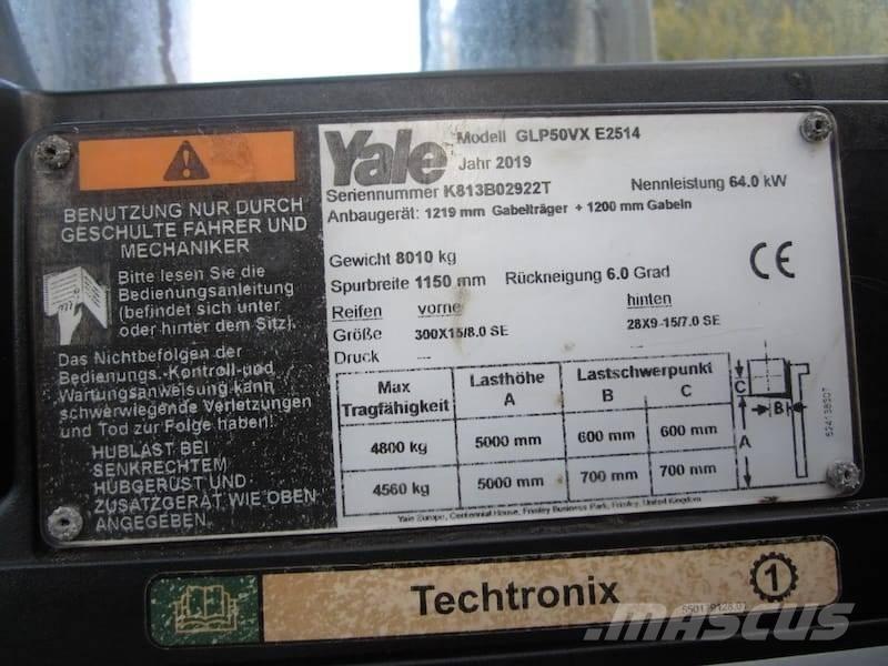 Yale GLP50VX LPGフォークリフト