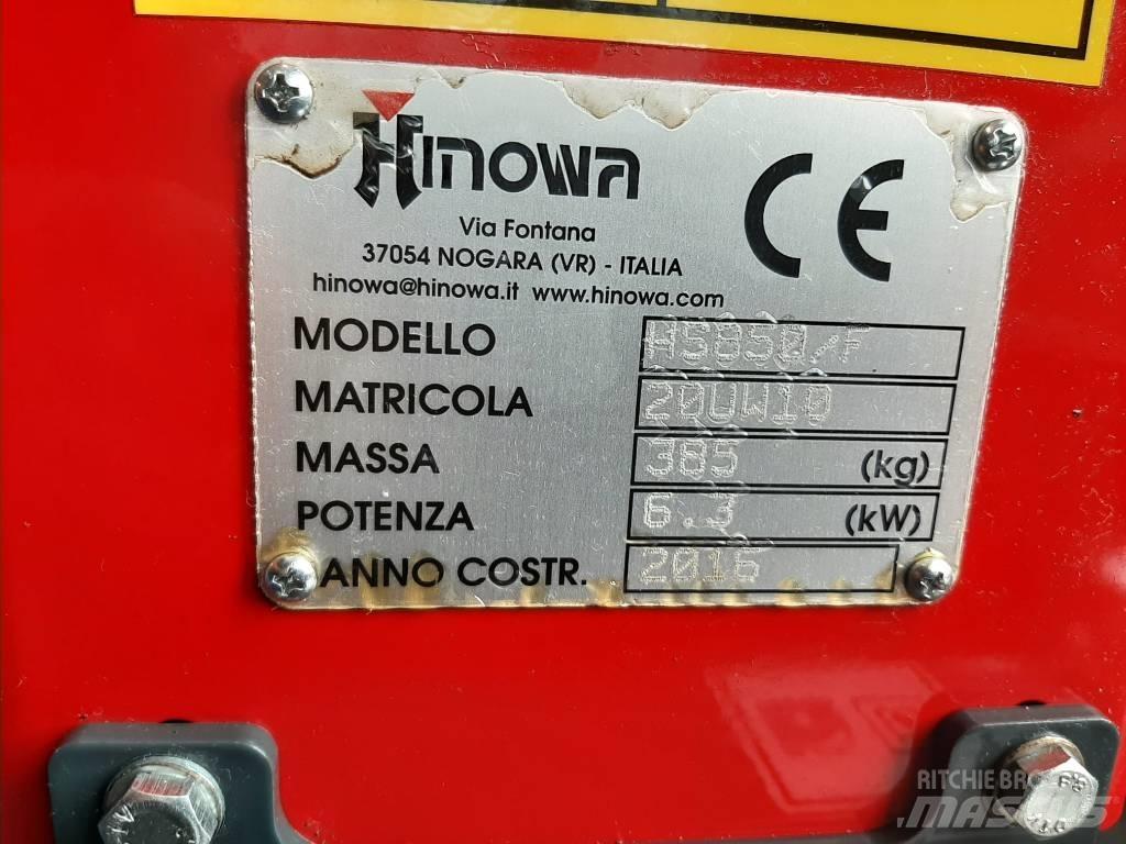 Hinowa HS 850/F サイト　ダンプ