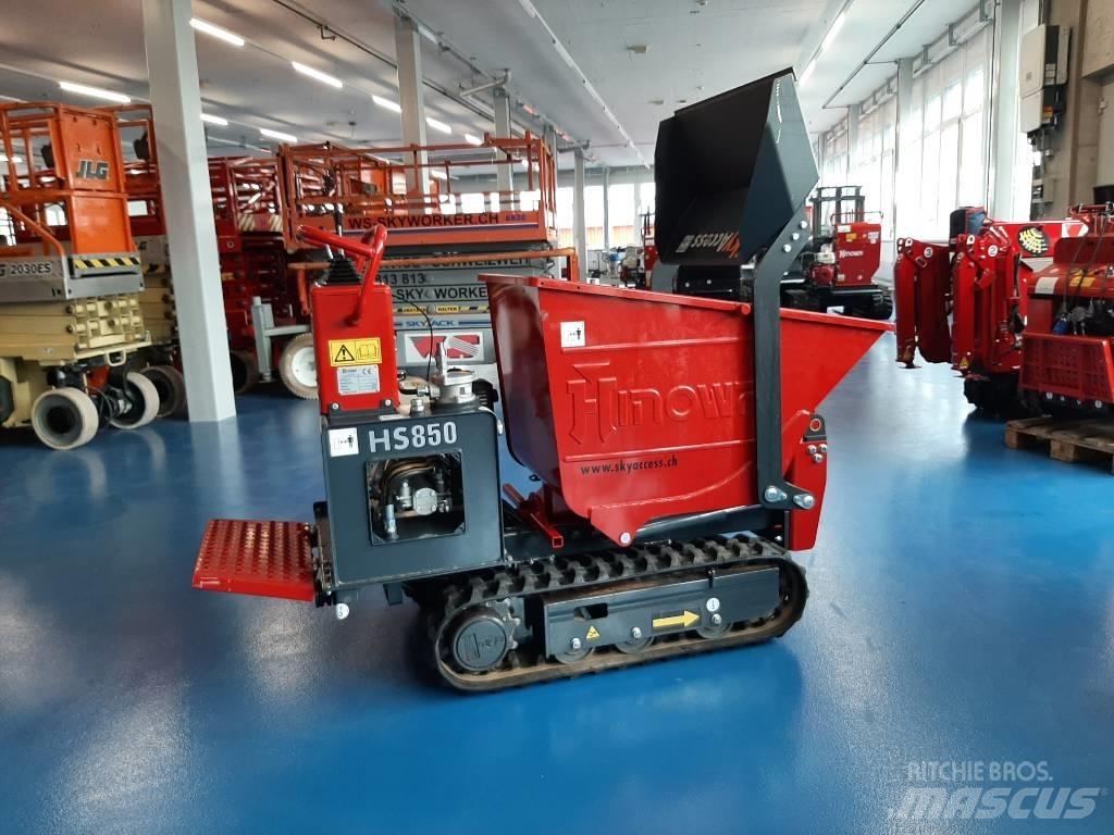 Hinowa HS 850/F サイト　ダンプ