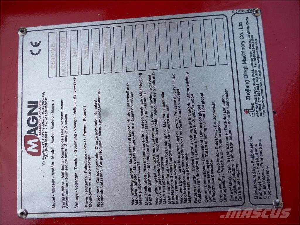 Magni ES1012E シザースリフト