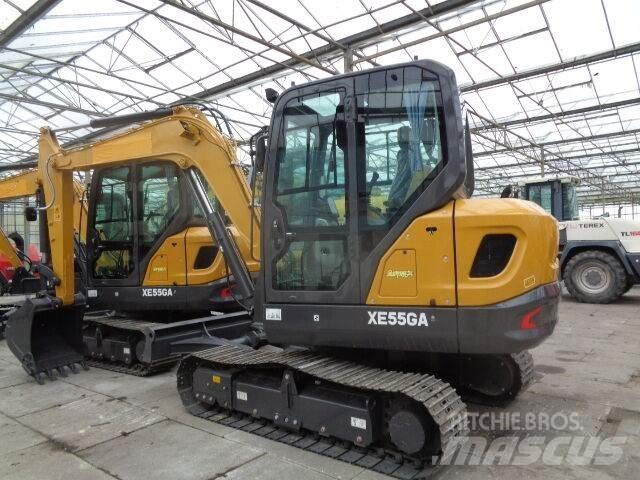 XCMG XE55GA ミニ油圧ショベル 7t以下（ミニユンボ・ミニディガー）
