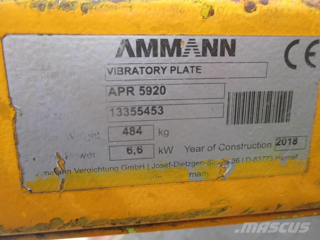 Ammann APR 5920 プレートコンパクター