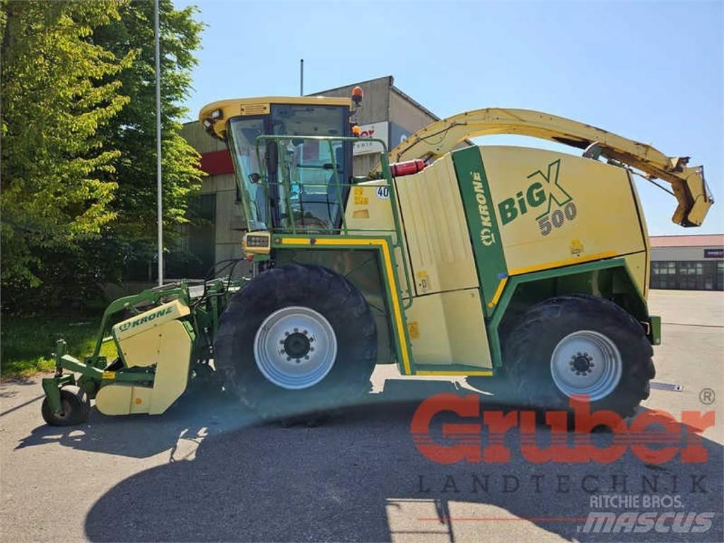 Krone Big X 500 自走式フォレージハーベスター