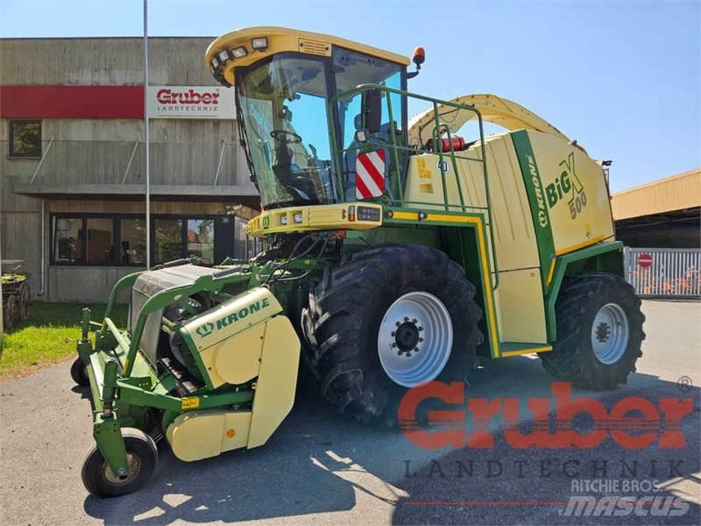 Krone Big X 500 自走式フォレージハーベスター