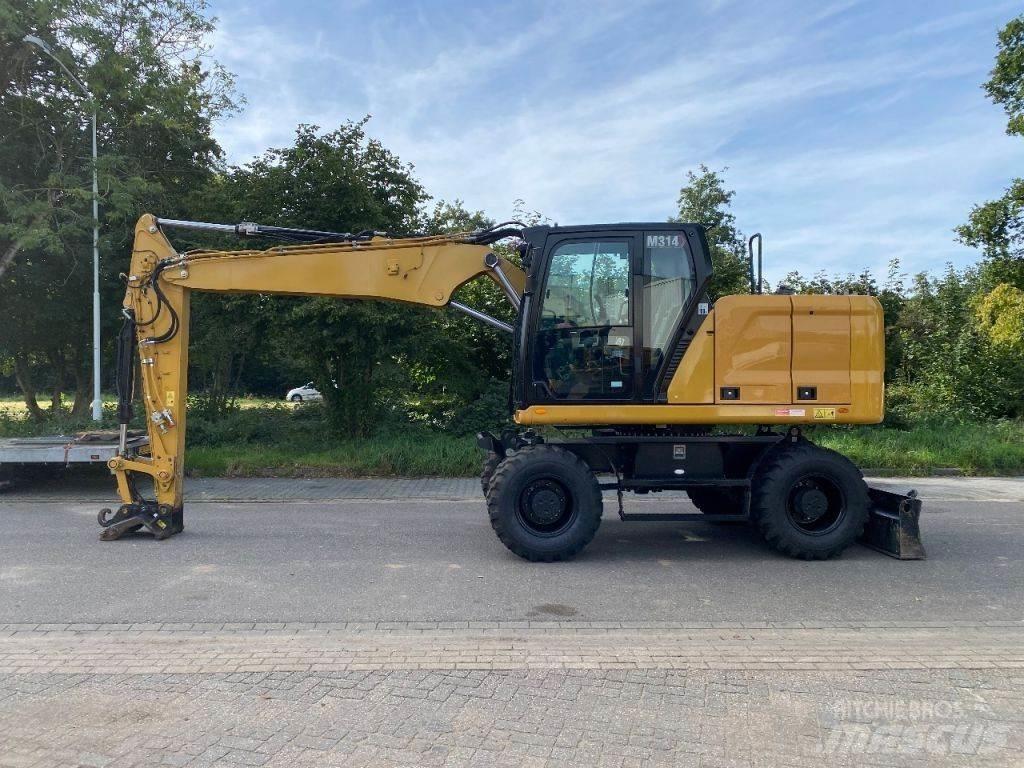 CAT 314 Next gen ホイール式油圧ショベル（パワーショベル・ユンボ・バックホー）