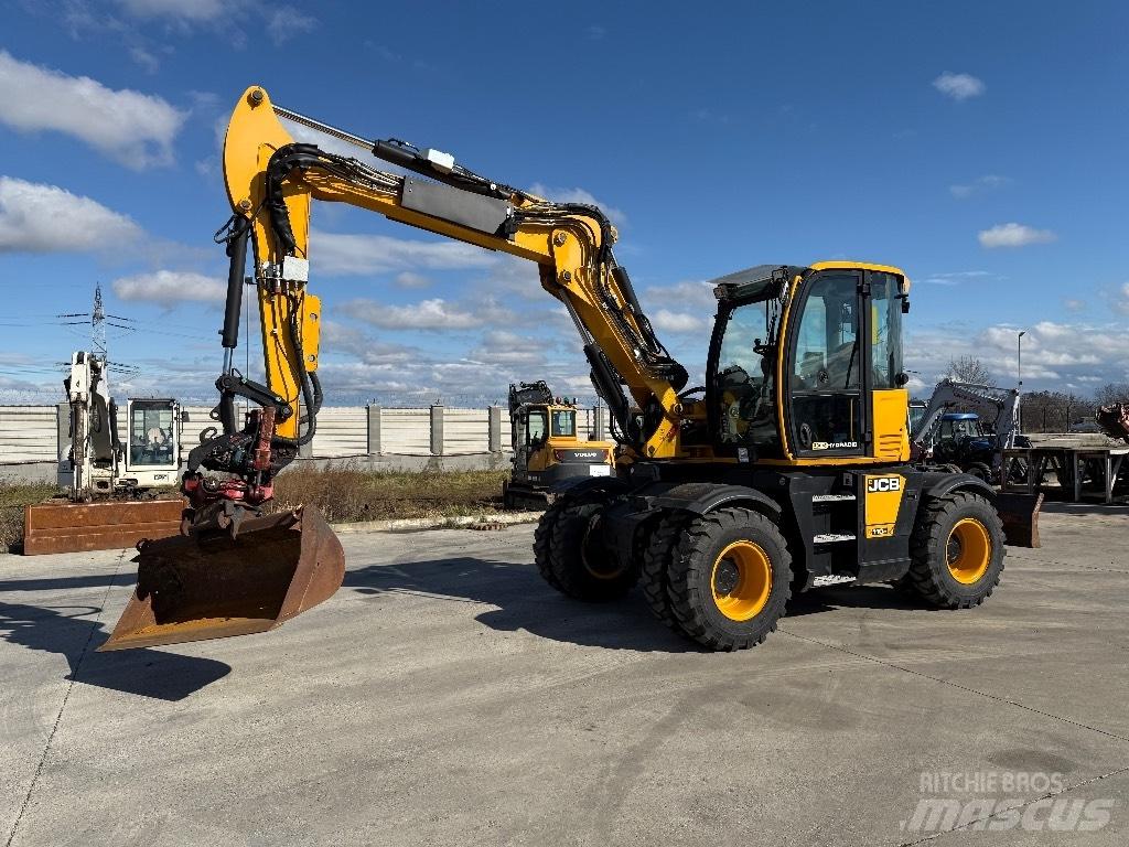 JCB Hydradig ホイール式油圧ショベル（パワーショベル・ユンボ・バックホー）