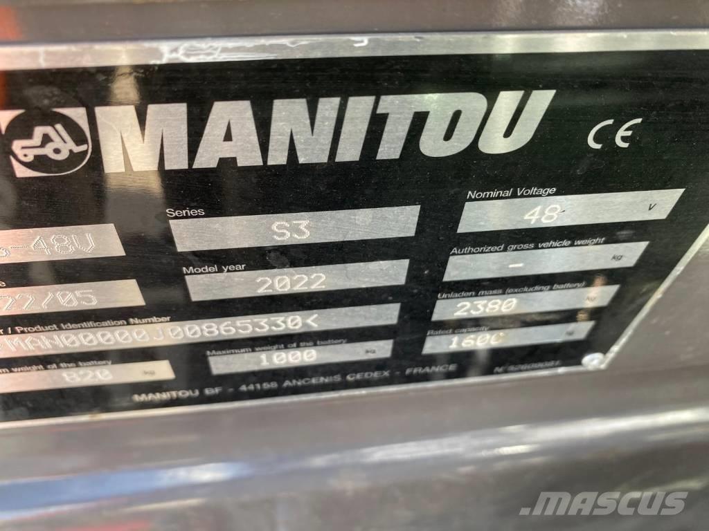 Manitou ME 316 バッテリーフォークリフト