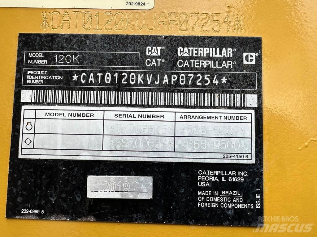 CAT 120K モーターグレーダー