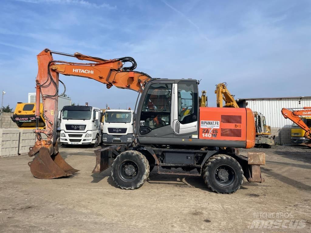 Hitachi Zaxis 140 W ホイール式油圧ショベル（パワーショベル・ユンボ・バックホー）