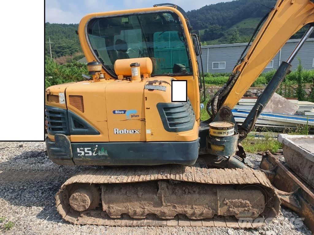 Hyundai Robex 55 ミニ油圧ショベル 7t以下（ミニユンボ・ミニディガー）