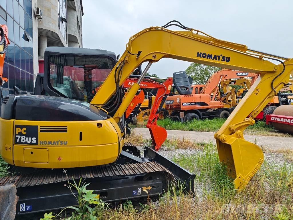 Komatsu PC 78 US 中型油圧ショベル 7ｔ-12ｔ（ユンボ・パワーショベル・バックホー）