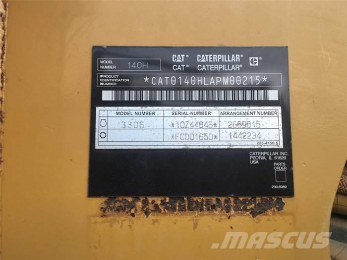 CAT 140 H モーターグレーダー