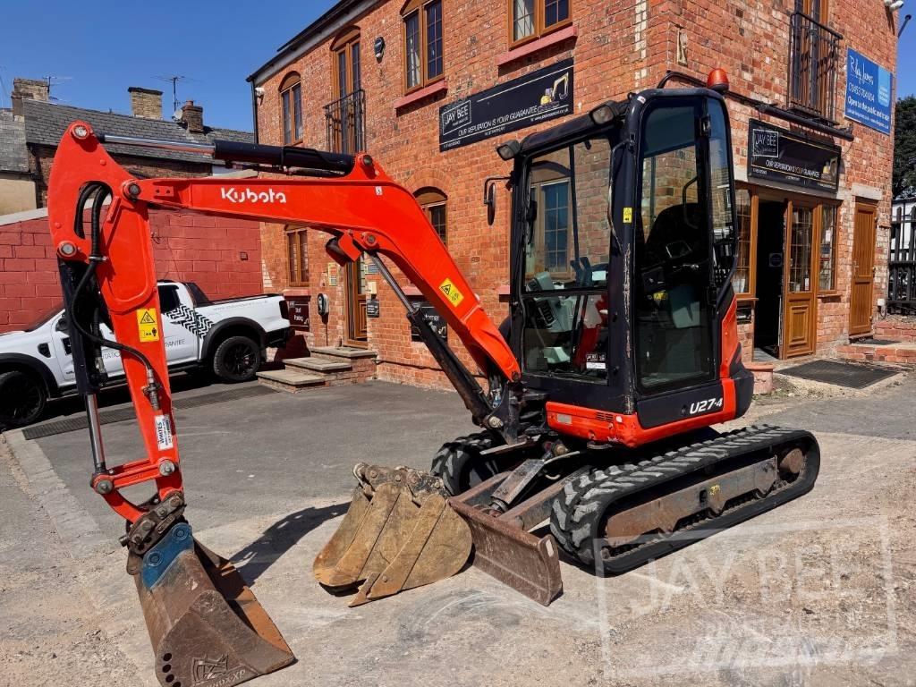 Kubota U 27-4 ミニ油圧ショベル 7t以下（ミニユンボ・ミニディガー）