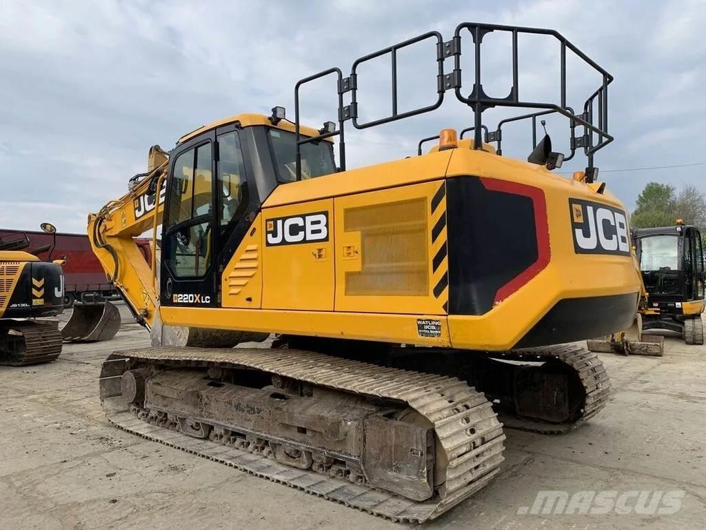 JCB JS220X 大型油圧ショベル12t以上（パワーショベル・ユンボ）