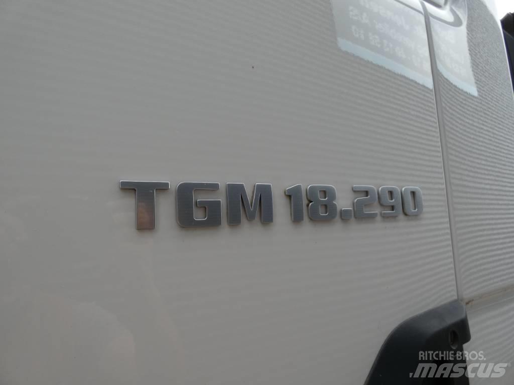 MAN TGM 18.290 クレーントラック、ユニック車