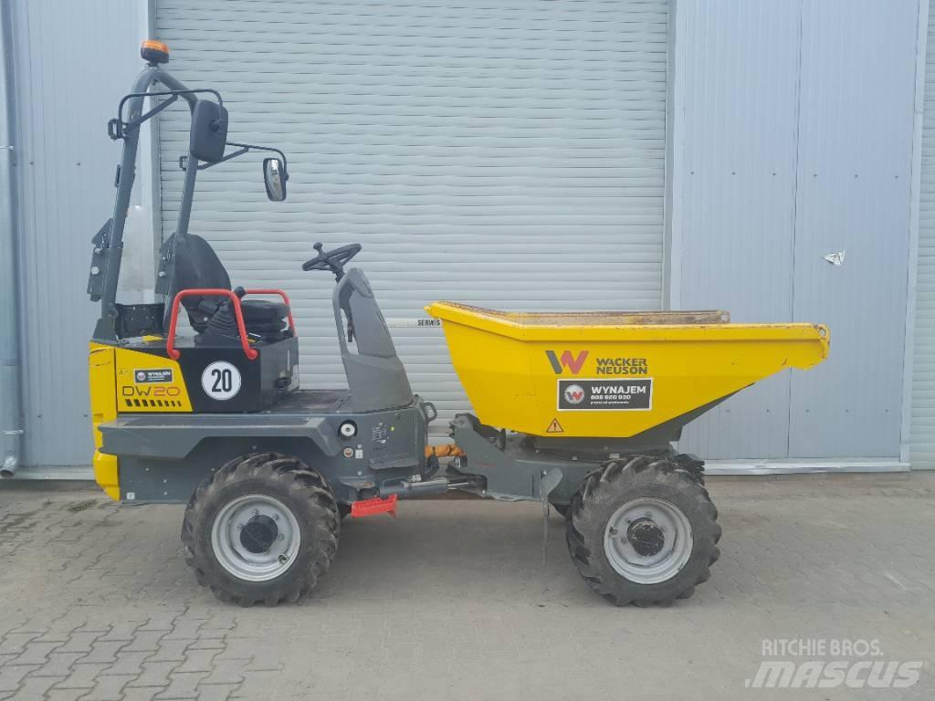Wacker Neuson DW 20 サイト　ダンプ