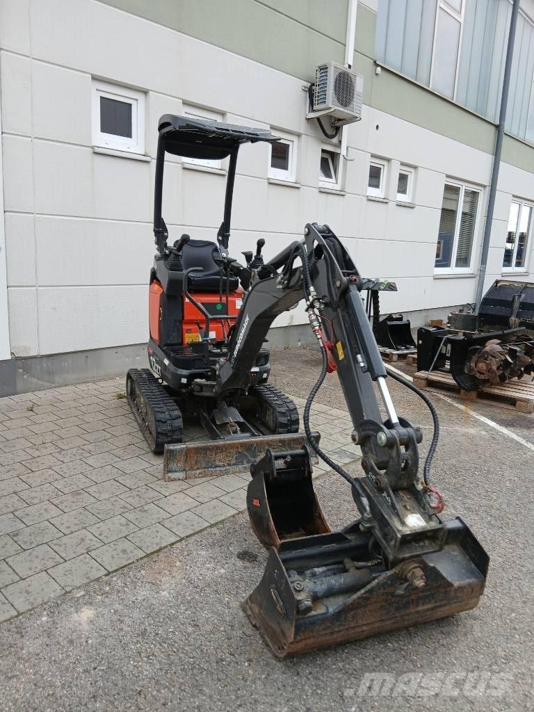 Eurocomach 12 ZT ミニ油圧ショベル 7t以下（ミニユンボ・ミニディガー）