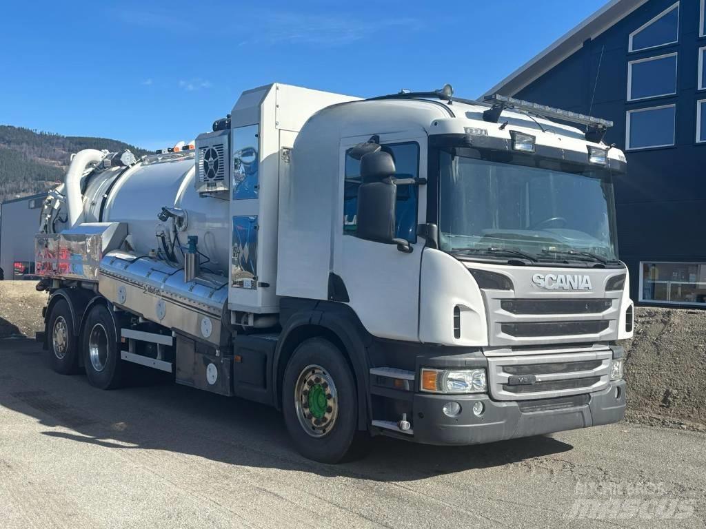 Scania P 400 コンバイン／バキュームトラック