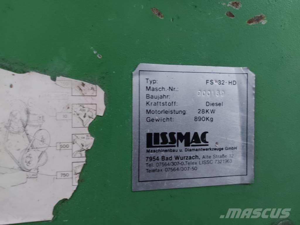 Lissmac FS 32 HD 岩・コンクリートソー