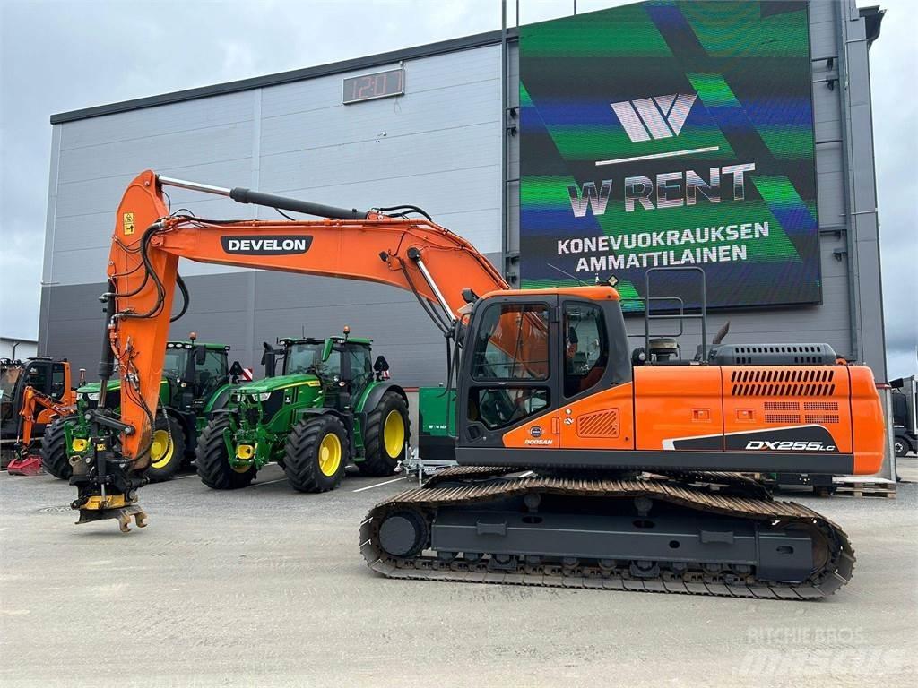 Doosan DX255LC-5 大型油圧ショベル12t以上（パワーショベル・ユンボ）