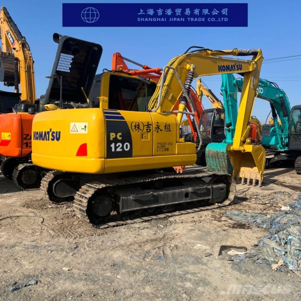Komatsu PC 120 中型油圧ショベル 7ｔ-12ｔ（ユンボ・パワーショベル・バックホー）