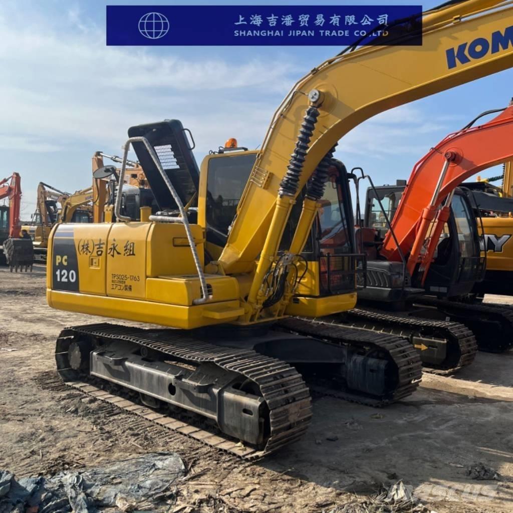 Komatsu PC 120 中型油圧ショベル 7ｔ-12ｔ（ユンボ・パワーショベル・バックホー）