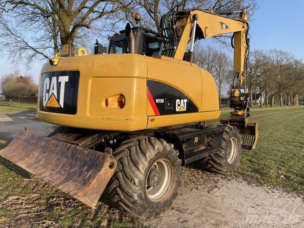 CAT M 313 D ホイール式油圧ショベル（パワーショベル・ユンボ・バックホー）
