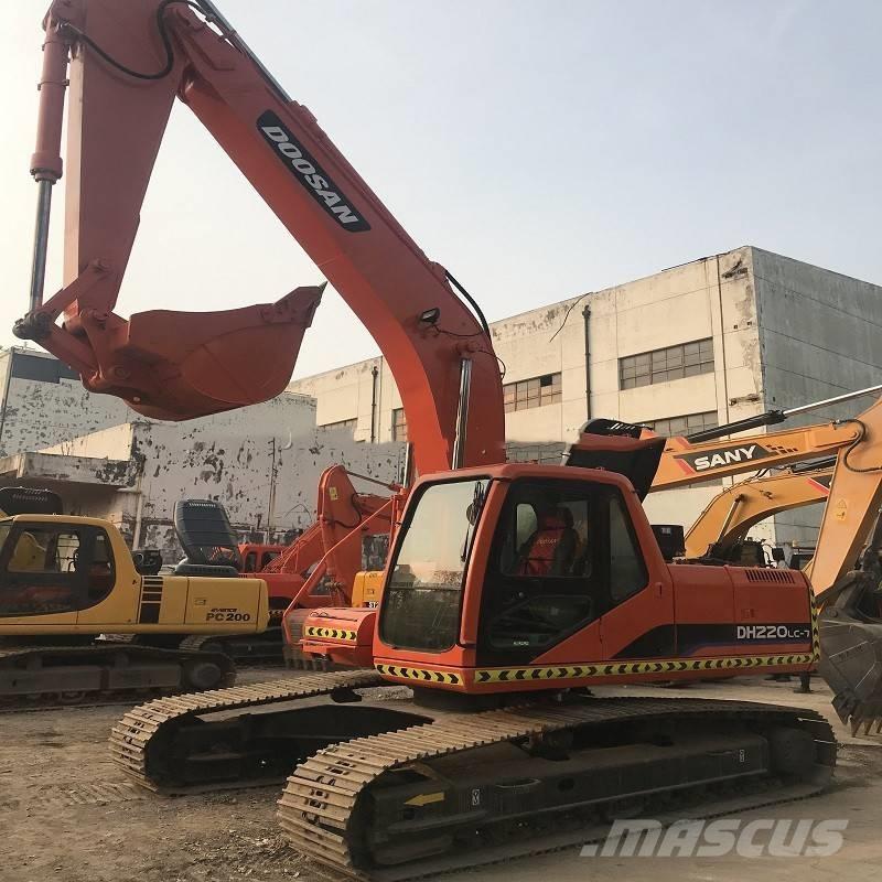 Doosan dh220lc-7 大型油圧ショベル12t以上（パワーショベル・ユンボ）