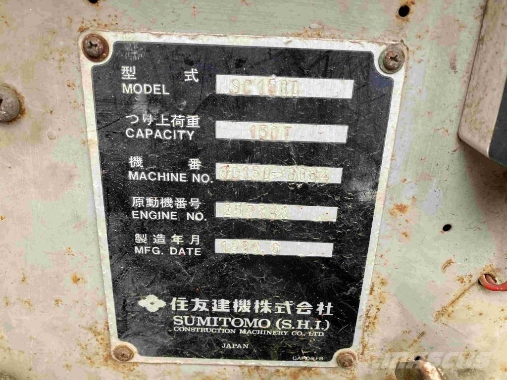 Sumitomo SC1500 クローラクレーン