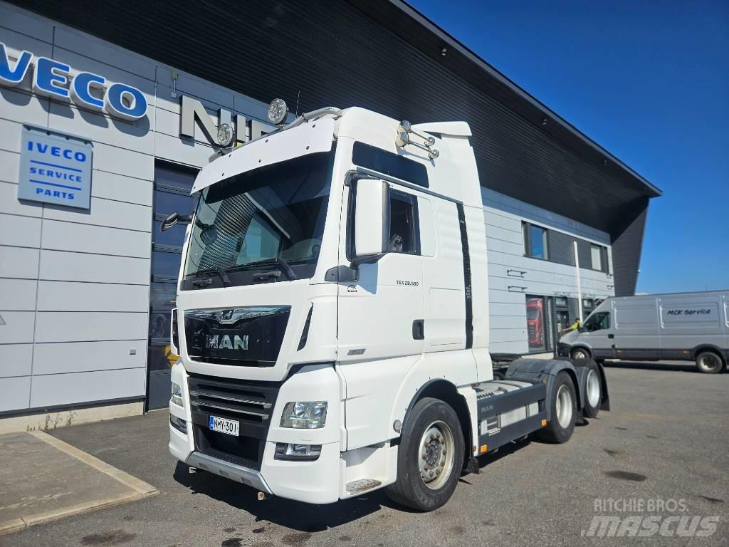 MAN TGX 580 6x2 中古トラクターヘッド | トレーラーヘッド