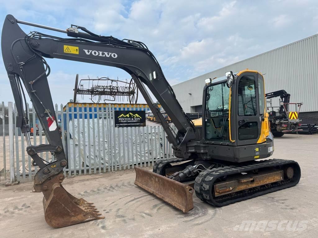 Volvo ECR 88 中型油圧ショベル 7ｔ-12ｔ（ユンボ・パワーショベル・バックホー）