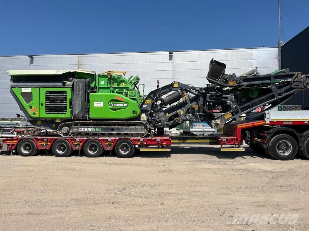 EvoQuip Cobra 230R 自走式クラッシャー
