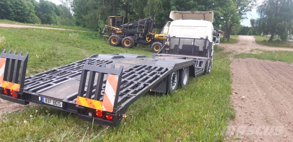 Scania P 114-380 林業機械輸送トラック