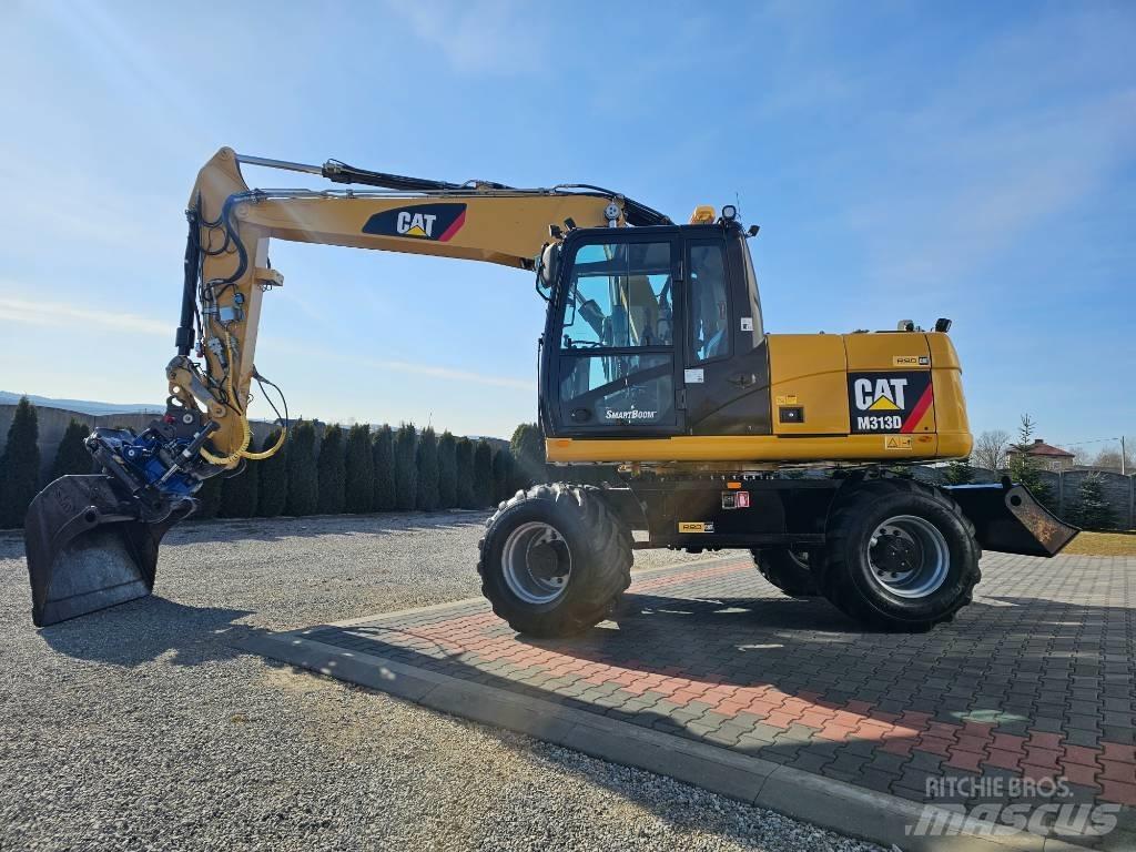 CAT M 313 D ホイール式油圧ショベル（パワーショベル・ユンボ・バックホー）