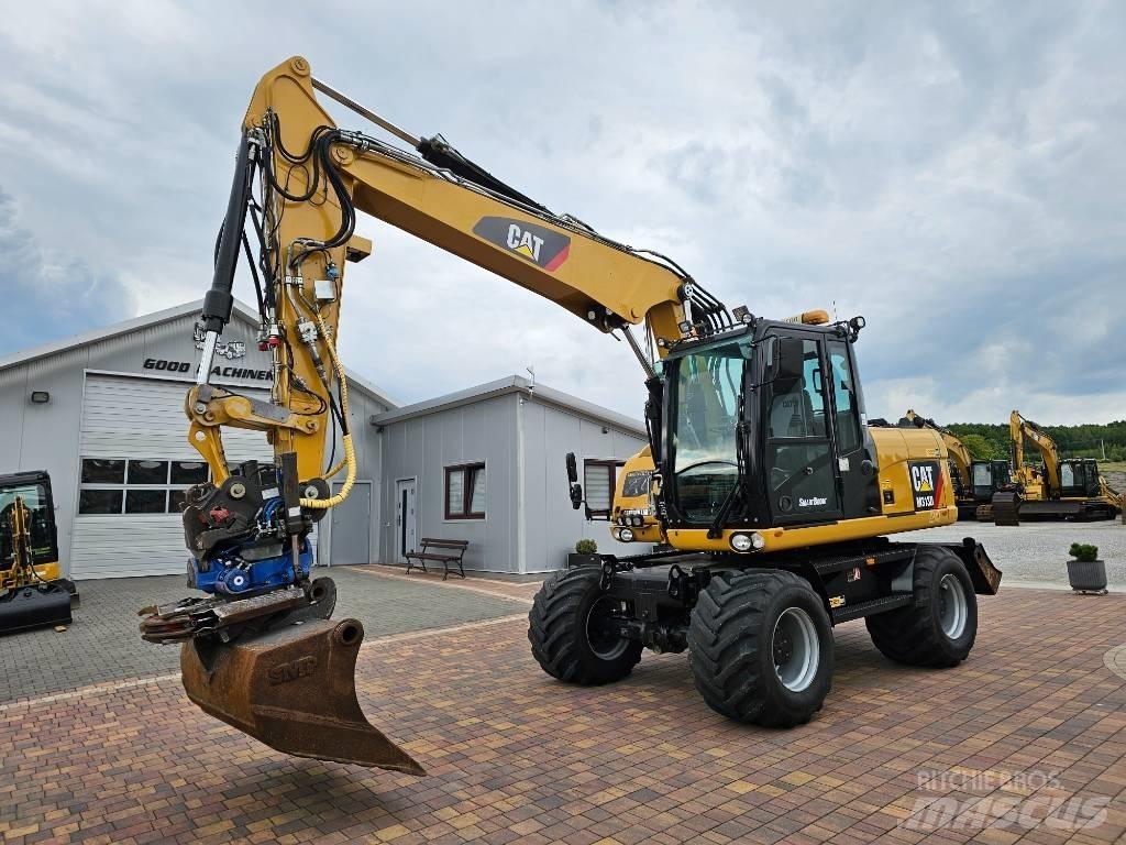CAT M 313 D ホイール式油圧ショベル（パワーショベル・ユンボ・バックホー）
