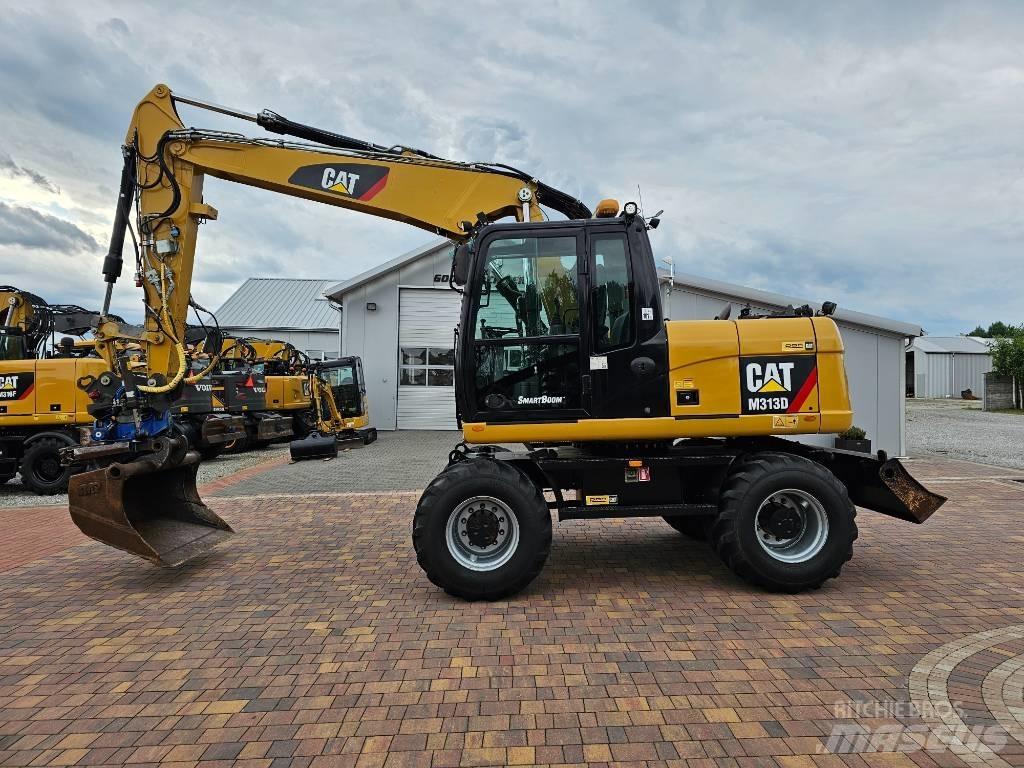 CAT M 313 D ホイール式油圧ショベル（パワーショベル・ユンボ・バックホー）
