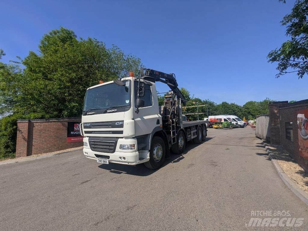 DAF CF 85.410 クレーントラック、ユニック車