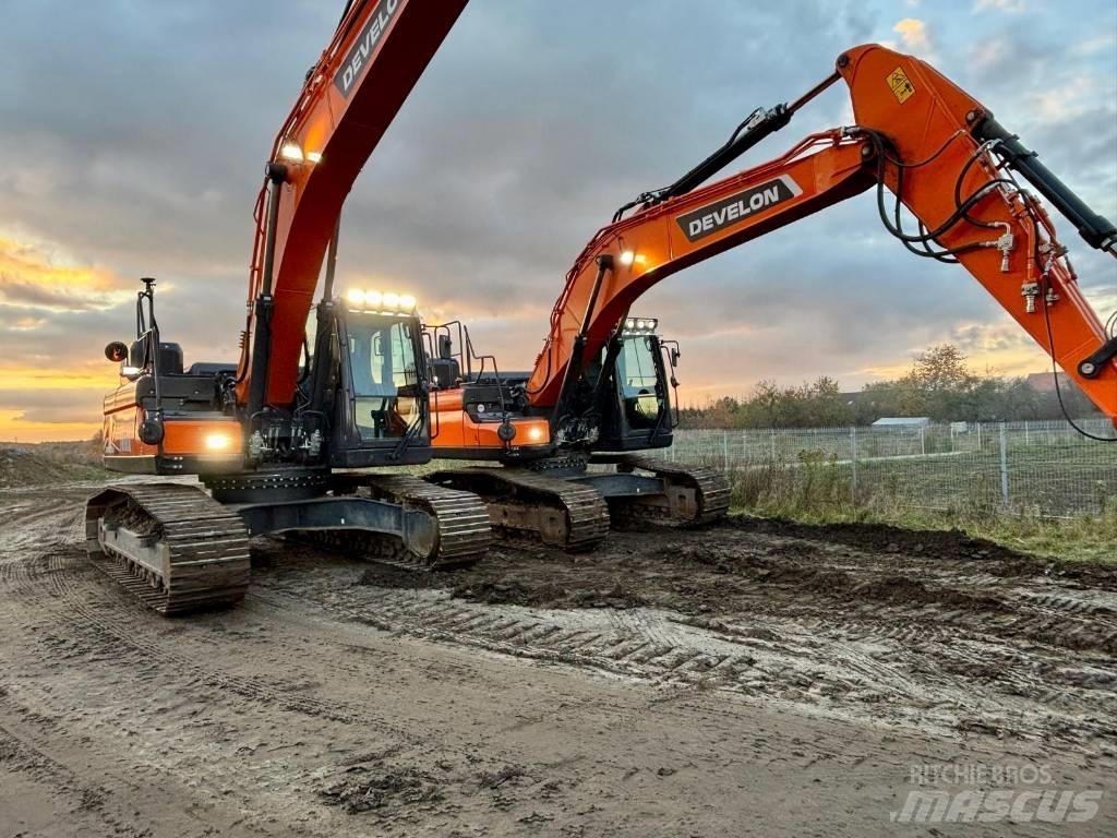 Doosan DX 255 大型油圧ショベル12t以上（パワーショベル・ユンボ）