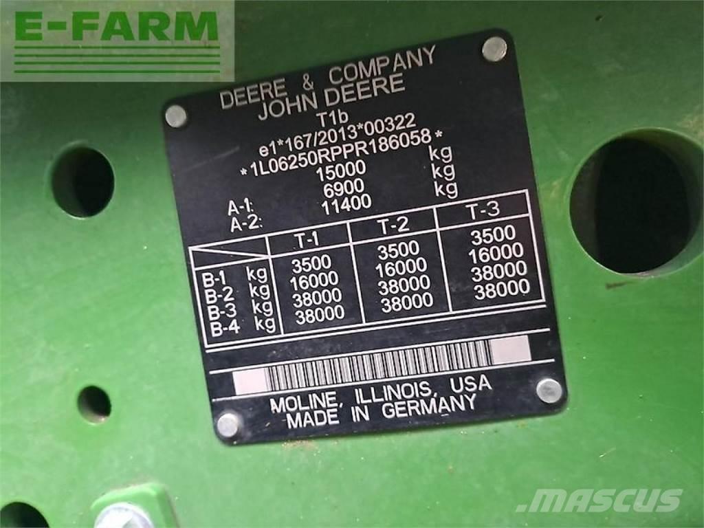 John Deere 6r250 トラクター