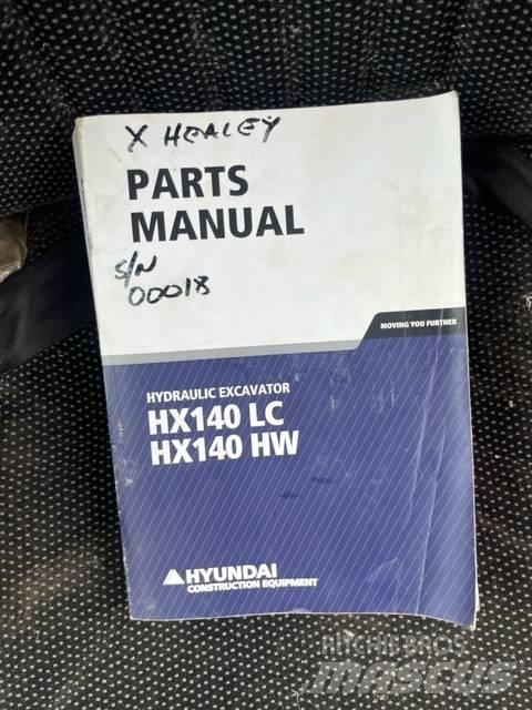 Hyundai HX 140 L 大型油圧ショベル12t以上（パワーショベル・ユンボ）