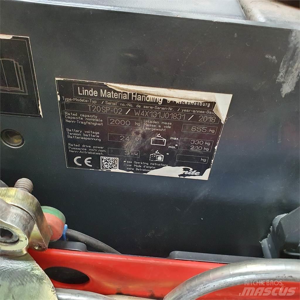 Linde T20SP-lang ローリフト